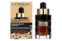 L'Oreal Paris Midnight Serum Cell Renew, Age Perfect antioxidant nattserum mot rynkor, fasthet och glans 30 ml