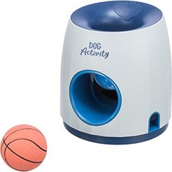 TRIXIE Ball & Treat - Giocattolo puzzle per cani, avanzato (livello 3), gioco di strategia per cani