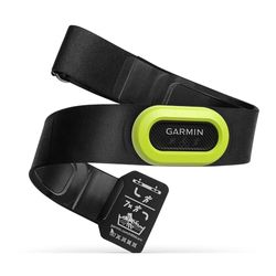 Garmin HRM-Pro, Monitor de frecuencia cardíaca Premium, ANT+ y Bluetooth, Color Lima, Talla única