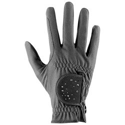 uvex sportstyle diamond - elastisk ridhandske för dam och herr - hållbar - elegant dekorerad med Swarovski®-kristaller - black - 7