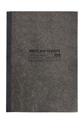 MIQUELRIUS 1176 - notitieboek, A4, softcover, 48 vellen, liggend formaat gewoon zwart