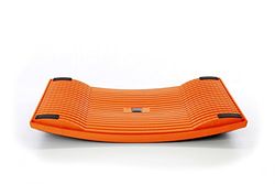 Kenson 170092 Balansbord, oranje trainer, balanstrainer, balansbord, oranje, 320 mm, 520 mm, 20 mm, 1,85 kg
