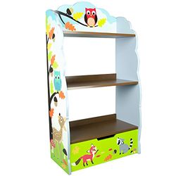Fantasy Fields Bibliothèque en Bois Bleu Enfant Fille garçon TD-11704A