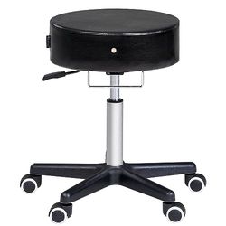 Master Massage Costco Rolkruk, draaikruk, werkkruk, praktijkkruk, cosmeticakruk, kruk, zwart