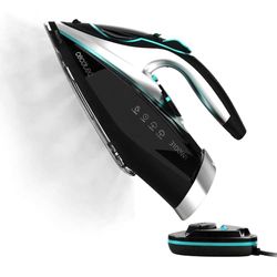 Cecotec Horizontaal Stoomstrijkijzer IronHero 3100 Cordless. 3100 W, Power Steam Technologie, Continue Stoom 35g/min, Stoomstoot 190 g, Snoerloos, Turbo Slide Zool, Auto Uitschakeling, 90sec autonomie