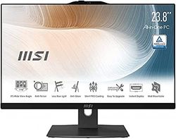 MSI Modern AM242P 11M 1447DE PC Tout-en-Un avec IPS, Intel Core i5-1135G7, 8 Go de RAM, SSD 512 Go, Windows 11 Pro