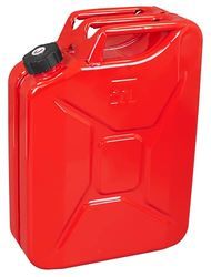Sealey 20L Screw Cap Metal Jerry Can - Red - JC20SCR