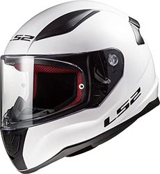 LS2, Casco Moto Integrale RAPID SOLID White, M