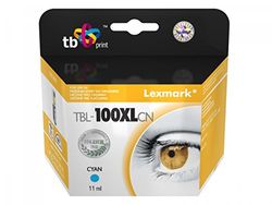 TB tryckpatron för Lexmark Pro205 Cyan100% ny TBL-100XLCN (TBL-100XLCN)