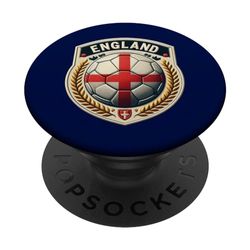 Inglaterra Classic St Georges Euro Football PopSockets PopGrip Intercambiable