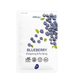 Stay Well Vegan Sheet Mask b? Blueberry