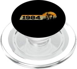 ATVs Quad-Biker Cumpleaños Vintage 1984 adultos Quad-Bike PopSockets PopGrip para MagSafe