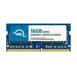 OWC 16.0GB 2666MHz DDR4 PC4-21300 So-DIMM 260 Broches de mémoire additionnelle, (2666DDR4S16G) pour 2019-2020 iMac 27 Pouces (iMac19,1 iMac20,1 iMac20,2)