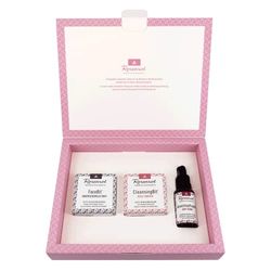 Czerwono-różowy Premium do pielęgnacji twarzy "rejuvenating"