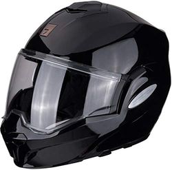 Scorpion Exo Tech Solid Casco Moto, Hombre, Negro, L