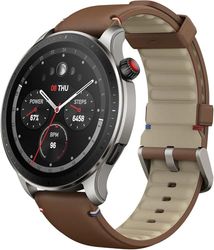 Amazfit GTR 4, 46 mm, Montre Connectée Homme, Alexa, AMOLED, SpO2, 150+ Modes Sportifs, GPS & Bi-Bande, Appel Bluetooth, Autonomie de 14 Jours, Smartwatch Version Française Bracelet en Nynon