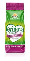 Lecinova CÉRÉAL SEMI DEL CUORE - Semi dalla natura per il controllo del colesterolo - Fonte di proteine vegetali - Ricco in Omega 3 e 6 - Con semi di girasole e semi di canapa - 300 gr - 25 dosi