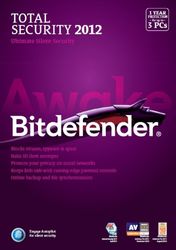 BitDefender Total Security 2012, 3 User, 1 Year License (PC)