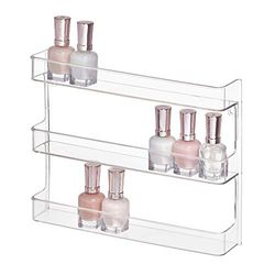 iDesign Clarity Wall Mount Nagellak Rack