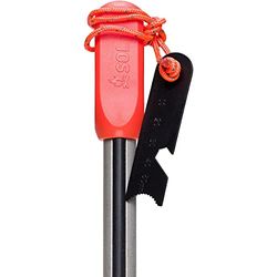 SOL® Mag Striker With Tinder Cord magnesium Fire Starter Watersports Hiking Hunting Backpacking Walking Outdoor Emergency Search and Rescue