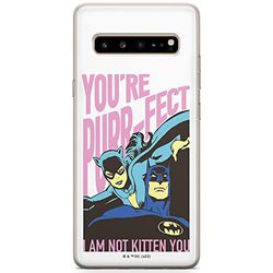 ERT GROUP mobiel telefoonhoesje voor Samsung S10 5G origineel en officieel erkend DC patroon Batman 067 optimaal aangepast aan de vorm van de mobiele telefoon, hoesje is gemaakt van TPU