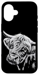 Highland Cow Case for iPhone 16