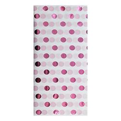Clairefontaine – 20910-WC – Tissue paper - Pack of 6 folded sheets - Dimensions: 50x70cm - Pattern: White, Foil Pink - Gift wrapping, Gift personalization, Creative hobbies