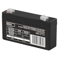 Emos acumulador sem manutenção de chumbo 6 V, 1,3 Ah, 1 peça, b9651