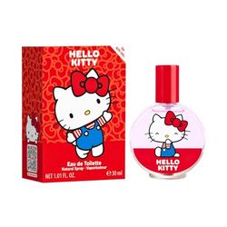 Hello Kitty Children Eau de Toilette Natural Perfume Spray, Vegan and Dermatologically tested EDT Spray for Kids - Safe Daily Fragrance Gift, 30ml