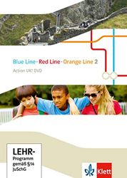 Blue Line - Red Line - Orange Line 2. Action UK! DVD: Begleitmaterial zu allen Klett Englischlehrwerken außer Green Line