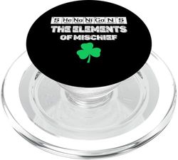 Travesuras Los elementos de la travesura Día de San Patricio PopSockets PopGrip para MagSafe
