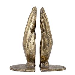 Bloomingville Set of 2 Brass Iron Bookends
