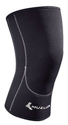 MUELLER Closed Patella Knee Sleeve, LG,Black