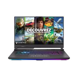 ASUS ROG STRIX-G15-G513RS-HQ004W 15'' 2,5k WQHD 165 Hz i 3 ms (AMD Ryzen 9-6900H, RTX 3080 8G, RAM 16GB DDR5, 1TB SSD PCIe, Windows 11) Klawiatura AZERTY RGB 4 strefy + NumPad