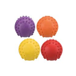 Trixie - Pallina, per cani grandi, con picchi, Arancione, 6 cm