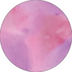 Bonateks, Ronde digitaal bedrukte muismat, antislip onderkant, voor kantoor en thuis, diameter: 22 cm