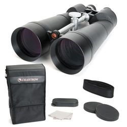 Celestron 71017 SkyMaster 25x100 mm, binocolo a prisma di Porro con lenti multistrato, vetro a prisma BaK-4 e custodia per il trasporto, nero