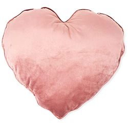 Cuscino a forma di Cuore Rotviolett ideale per Divano o Letto, Cuscino Decorativo, Cuscino con imbottitura Realizzato a Mano, 40x40 cm