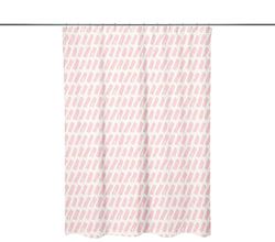 Bonamaison Digitally Printed Shower Curtain, 1 Piece 150x200 Cm - Designed And Manufactured in Turkey
