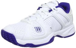 Wilson Stance CC, Zapatillas de Tenis Mujer, Blanco-Weiß (White), 40 1/3