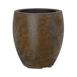 Poetic Pot OAKURA Rond 47 Rusty Brown