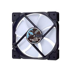 Fractal Design Venturi HP-12 White - PWM - Computer Fan - Silent Fan - High Airflow - Long Life Time - FDB-Bearings - Aerodynamically shaped struts – 12v - 120 mm - White (Single)