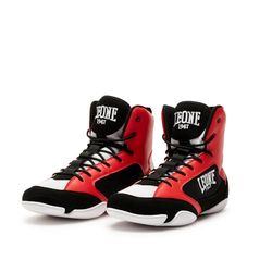 LEONE 1947, Leone1947 Premium Boxing Shoes - UNISEX Red - CL110
