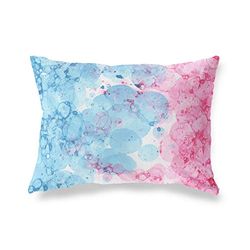 BonaMaison Fundas para Cojínes, Tema Acuarela Funda de Almohada para Sofá Coche Silla Oficina Cama Decorativa Moderna Decoración del Hogar, 35x50 Cm - Diseñado y Fabricado en Turquía