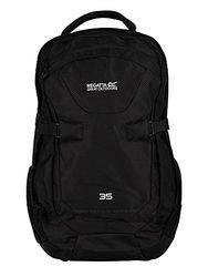 Regatta Unisex Paladen 35L V2 hållbar reflekterande ryggsäck herr, Svart, en storlek