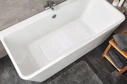 Kleine Wolke Badmat, PVC, sneeuwwit, 36 x 80 cm