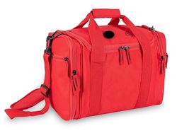 Elite Bags, Sac de premiers secours, JUMBLE’S, Multifonctionnel, 37x25x20cm, Grande capacité, Plusieurs compartiments, Compartiments variables, Poches extérieures, Sac d'urgence, Lavable, Rouge