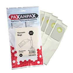 Paxanpax VB825 Compatible SMS Bags Panasonic 'U-13' MCUG522, MCUG614 Series (Pack of 4), 0 Decibeles