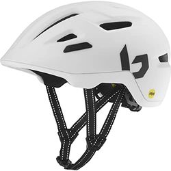 Bollé - Stance Mips White Matte fietshelm, L, 59-62 cm, L, uniseks, volwassenen