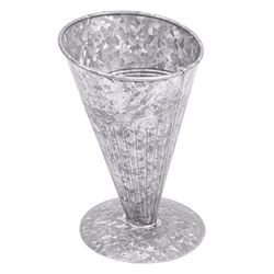 García de Pou 6 Unités - Gobelets pour Fritures 200 + 25Pe g/m2, 12 x 17,5 cm Metal Acier